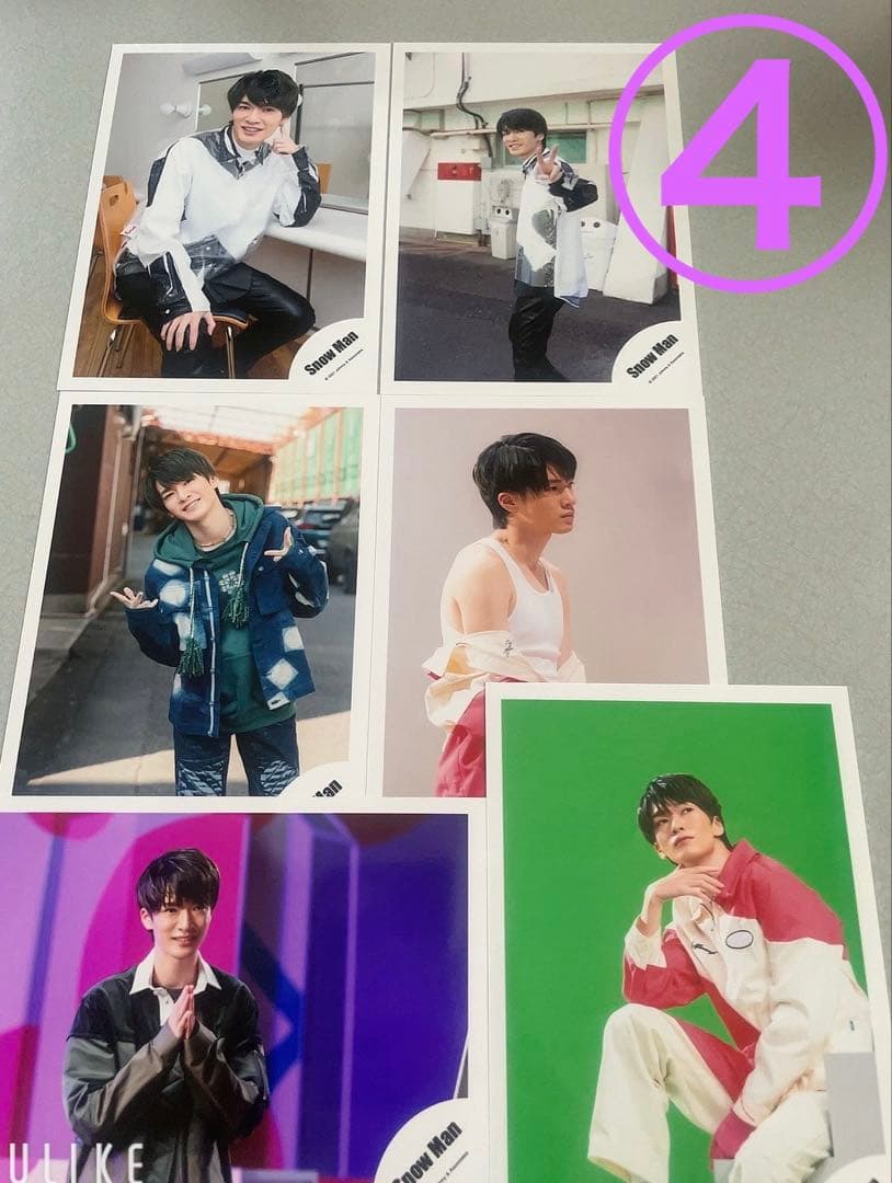 Man 深澤辰哉 公式生写真 まとめ売り