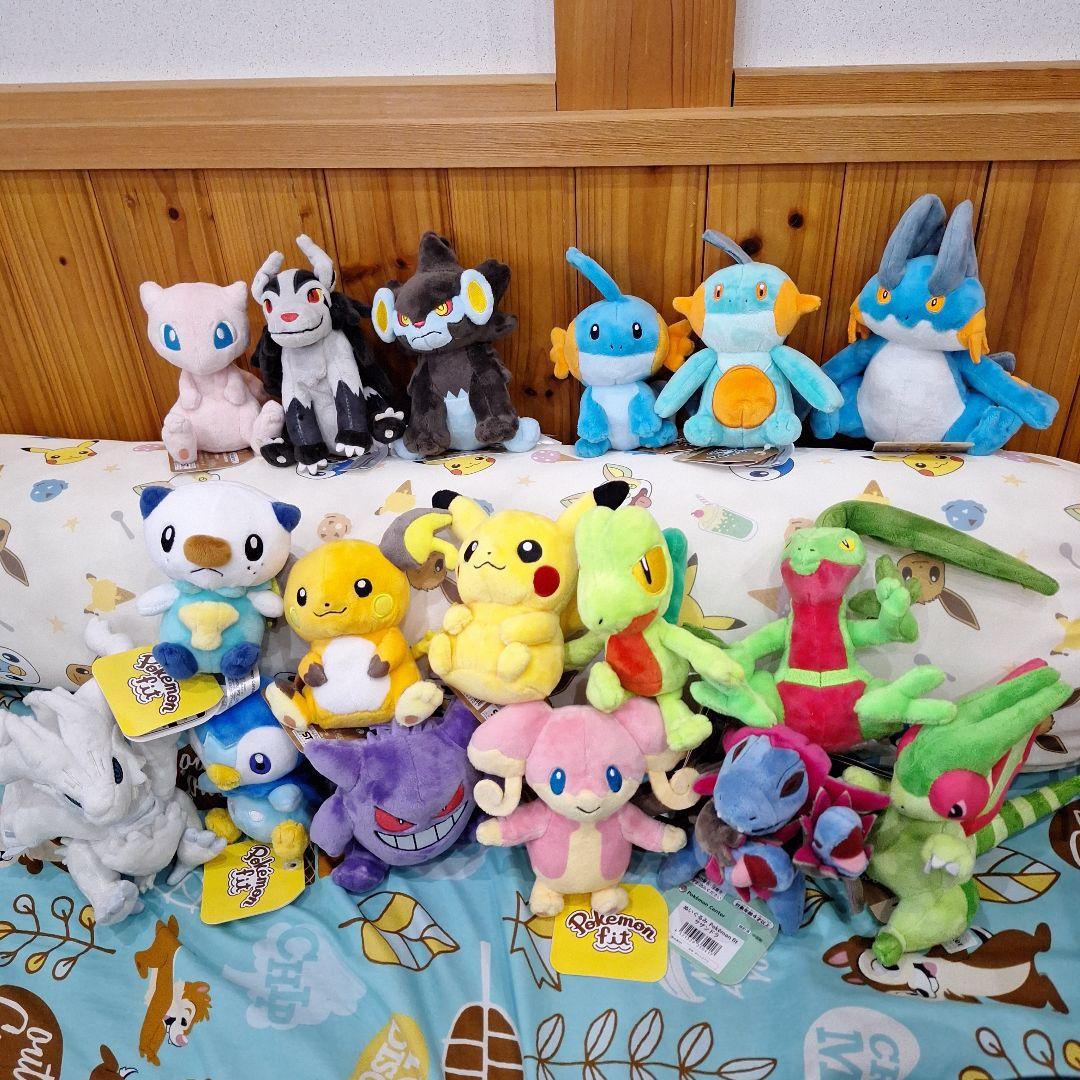 全てタグ付き　ポケモンセンター　FIT　まとめ　ぬいぐるみ