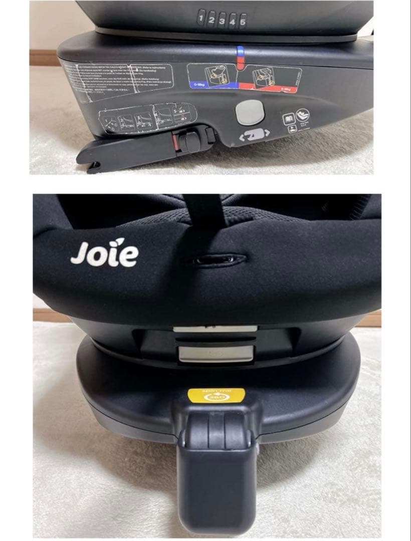 極美品 Joie Arc360° チャイルドシート ISOFIX キャノピー付