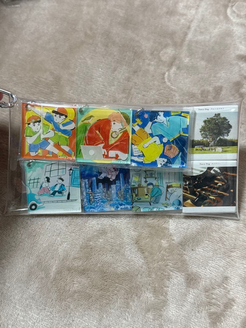 Saucy Dogキーホルダー8種セット
