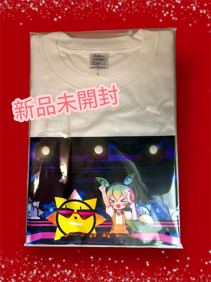 コナミプレミアムくじ　S賞 Tシャツ　ずんだもん×灼熱くん（DJ）Lサイズ