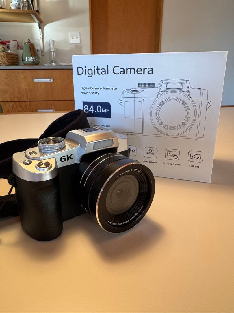 tam様限定　箱付美品デジカメ6K録画スマホ転送デジタルカメラ
