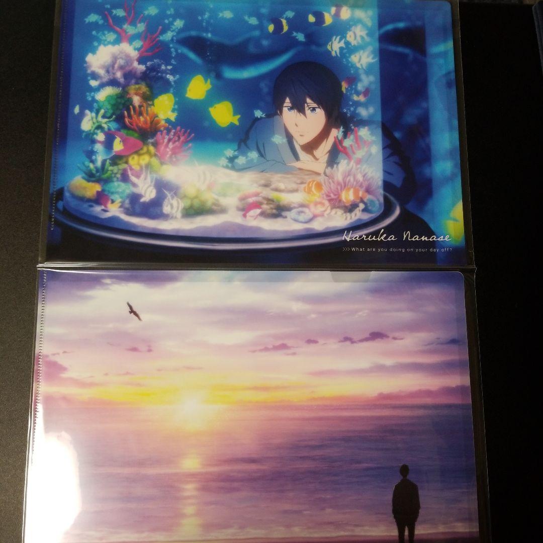 Free! 　on my day off クリアファイルセット　コンプリート