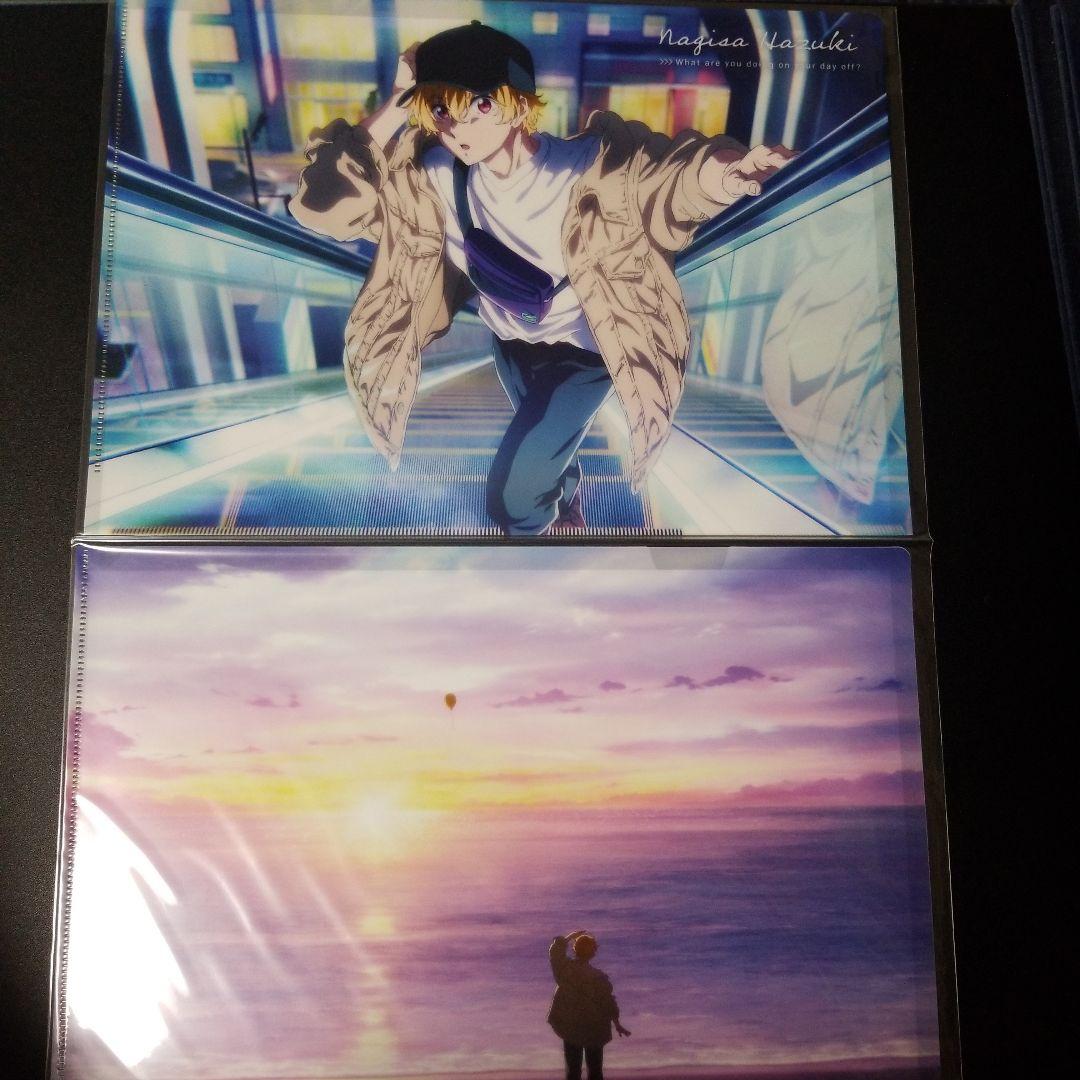 Free! 　on my day off クリアファイルセット　コンプリート