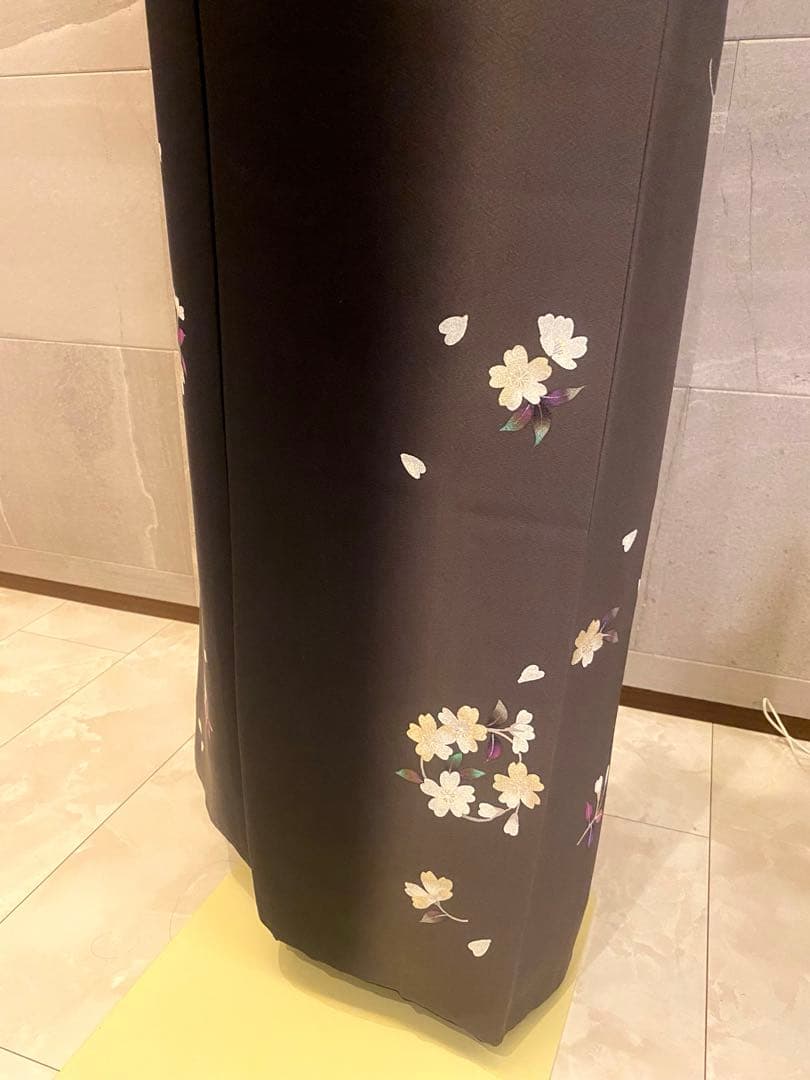 ほーさん　訪問着 月花桜模様　　未使用　袋帯セット