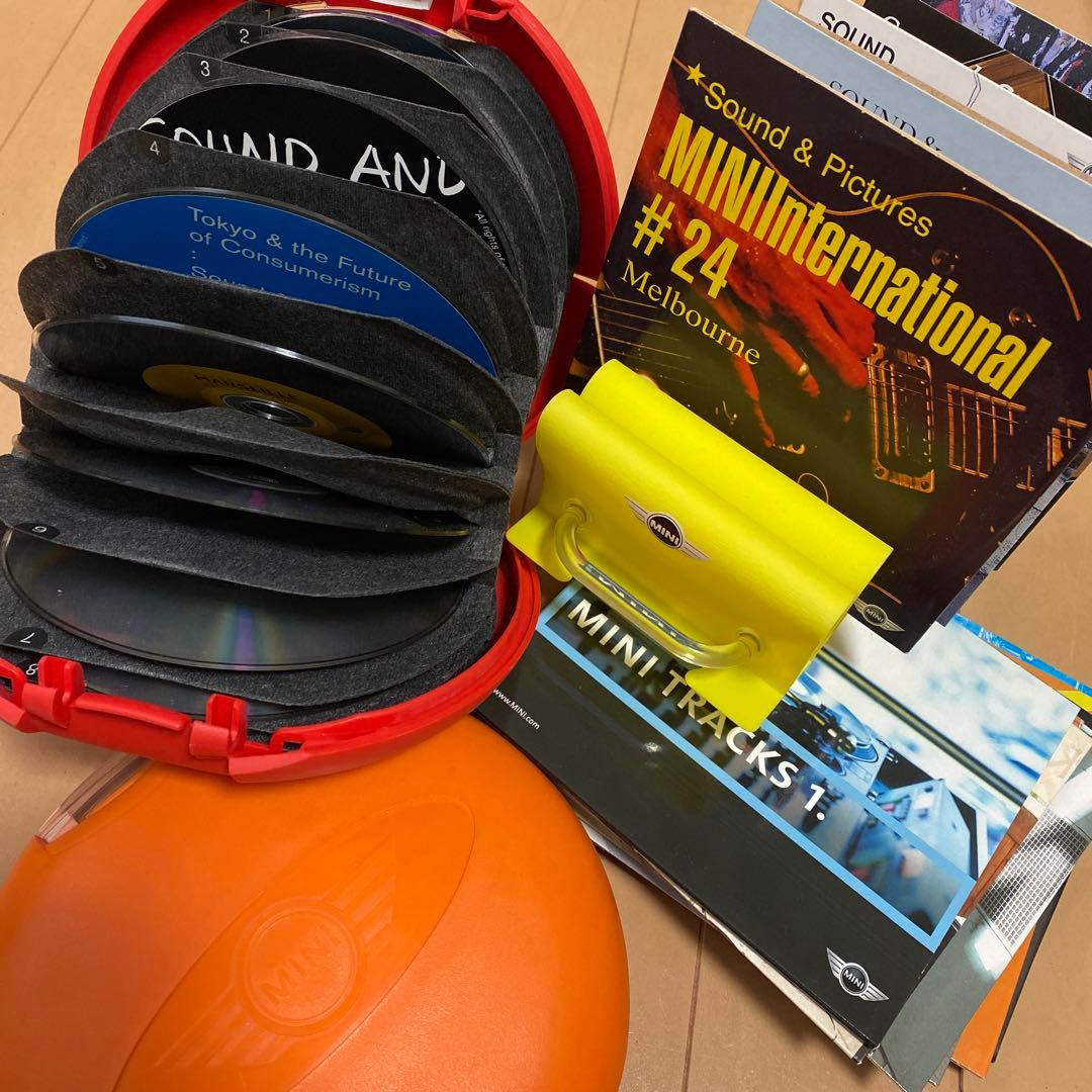 BMW MINI CDケース CDラック MINIインターナショナルCDセット