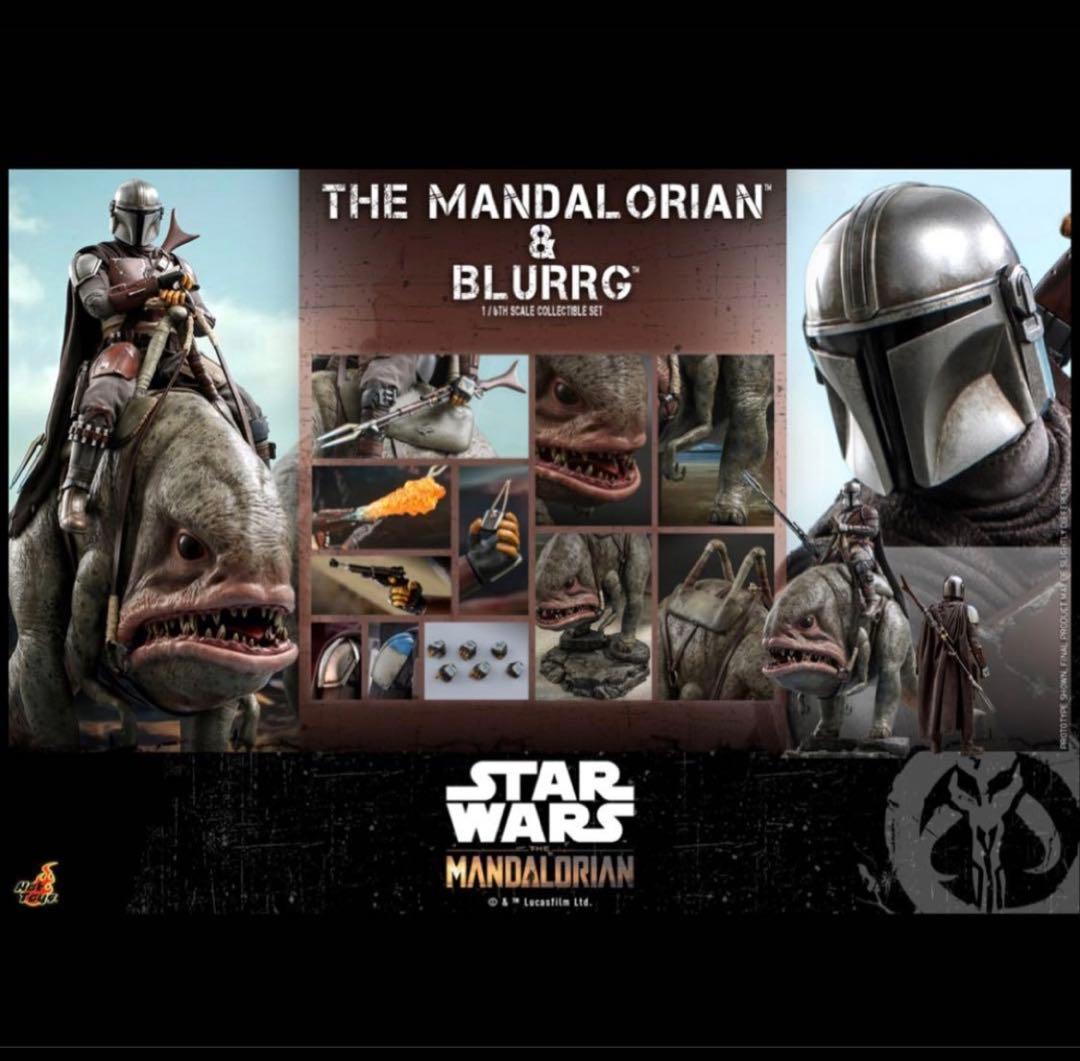 【未展示】マンダロリアン＆ブラーグ（２体セット）　ホットトイズ　TM 046