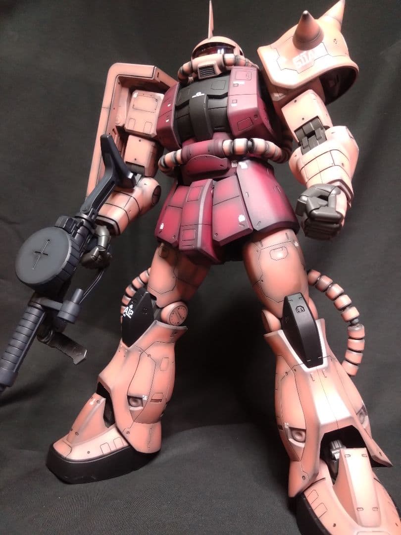 メガサイズモデル　ガンダム　シャア専用ザク 完成品2体セット