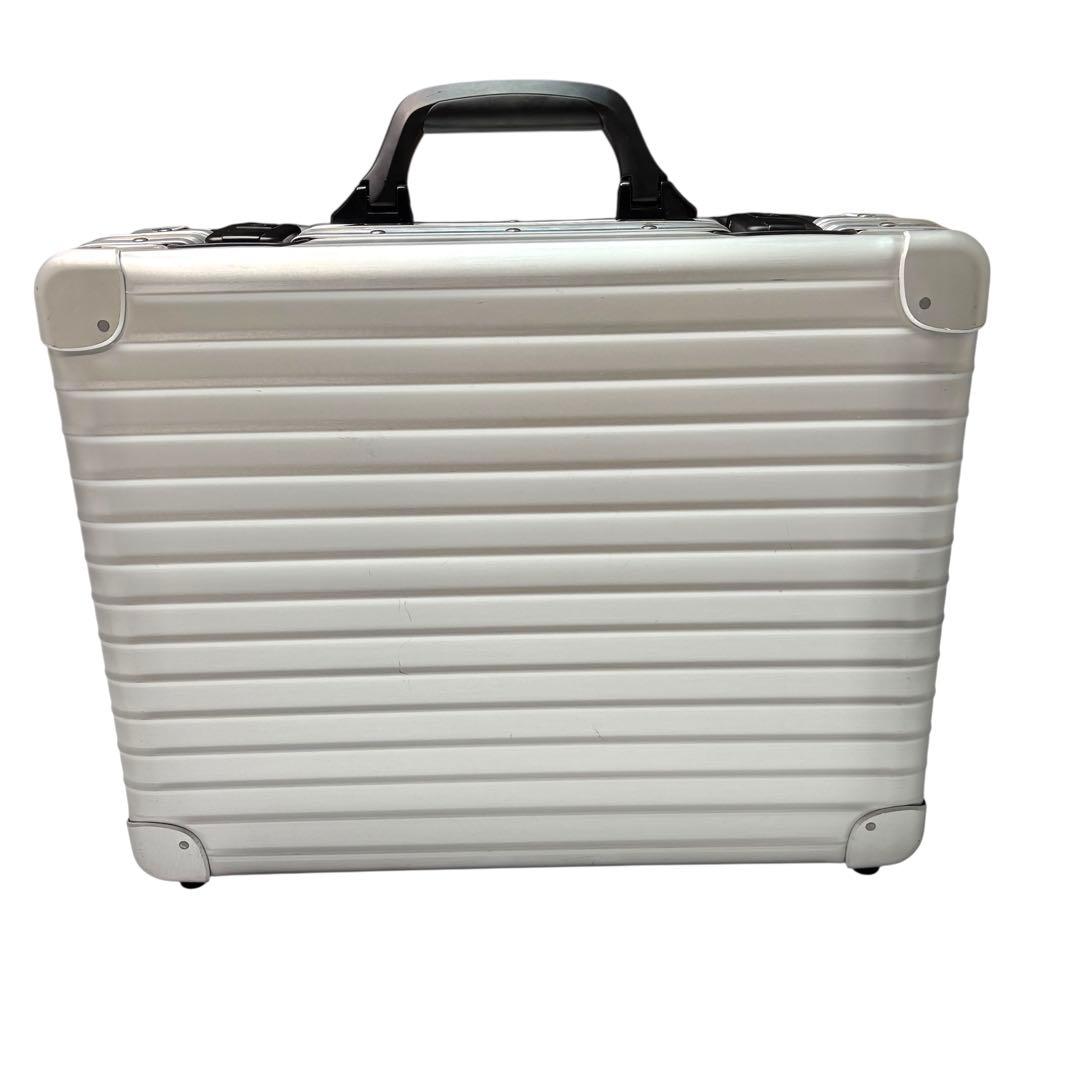 入手困難✨ヴィンテージ リモワ トパーズ アタッシュケース シルバー 廃盤