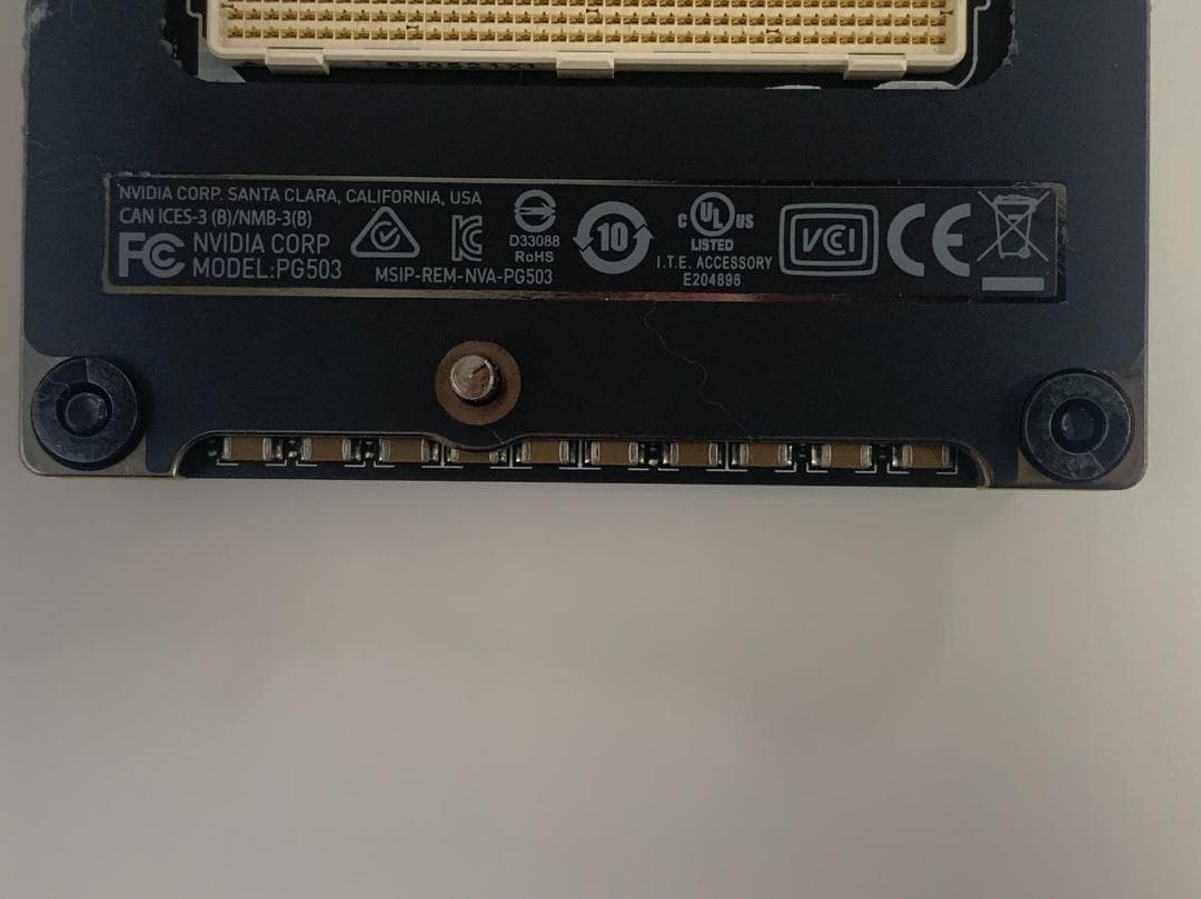 超レアnvidia Tesla V100 SXM2 32GB nvlink