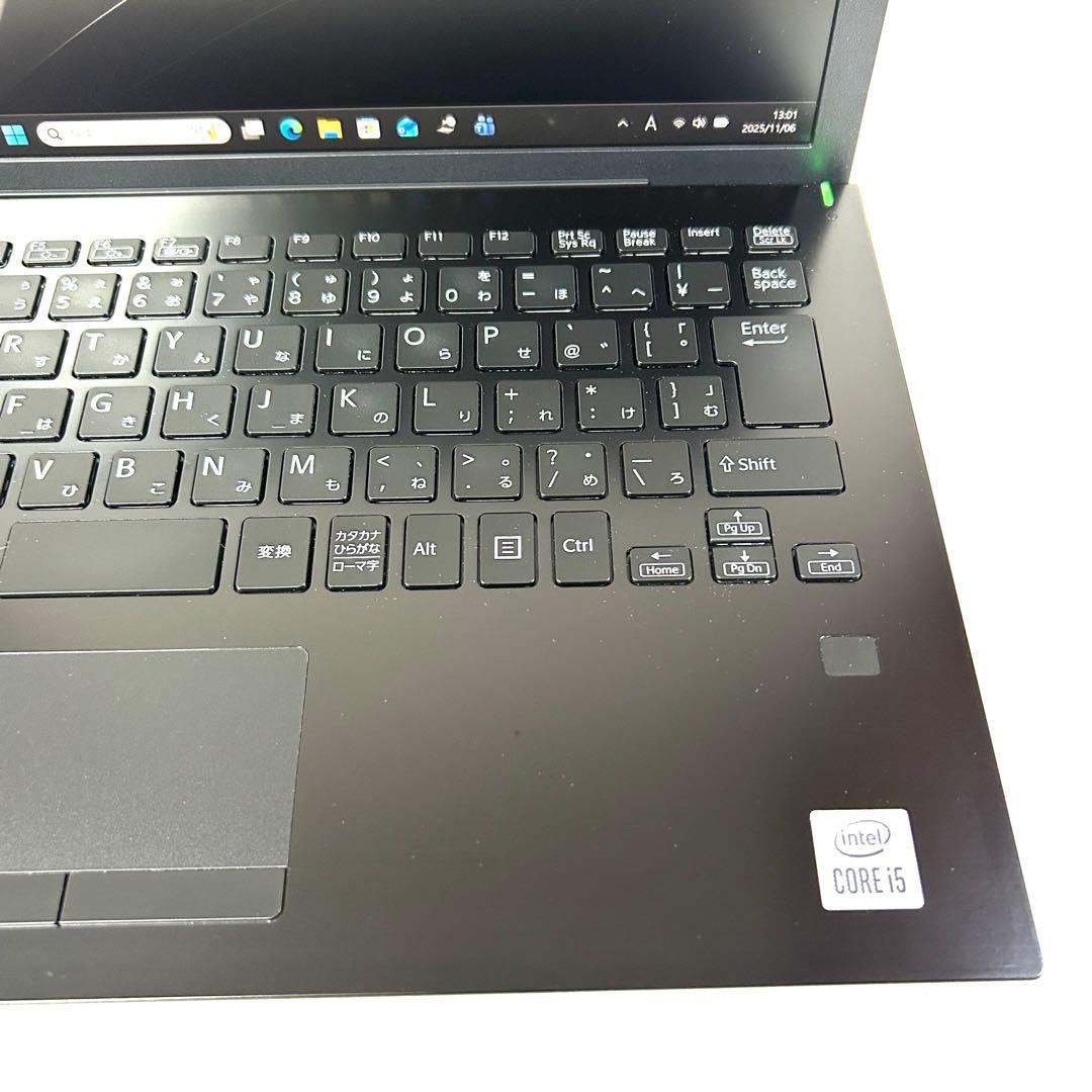 美品 VAIO Pro PG VJPG13 i5 第10世代 バッテリー良好