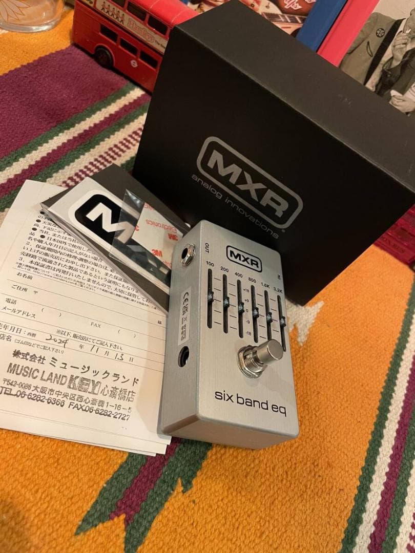 MXR M109S SIX BAND EQ ワンオーナー 極美品