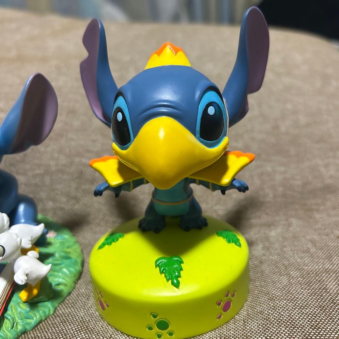 スティッチ　フィギュア　置き物　フィギュアリン　ディズニーリゾート