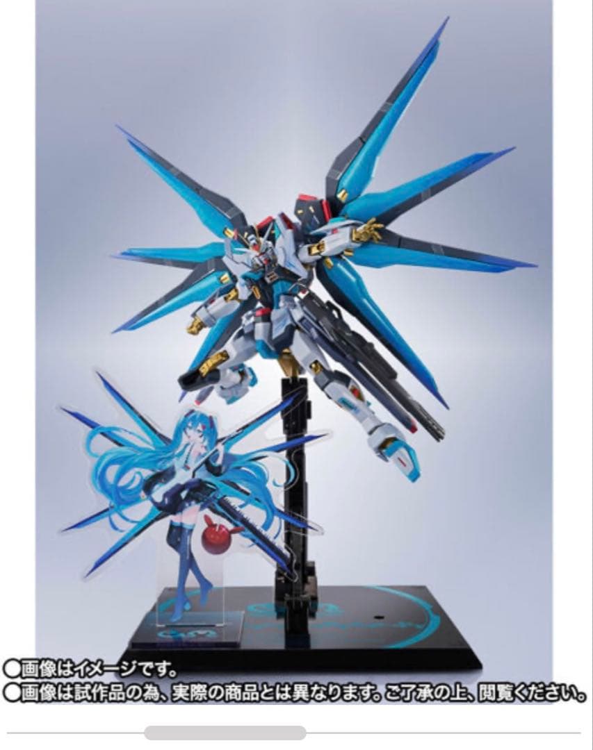 L ROBOT魂 ストライクフリーダムガンダム弐式 初音ミク　ラクス