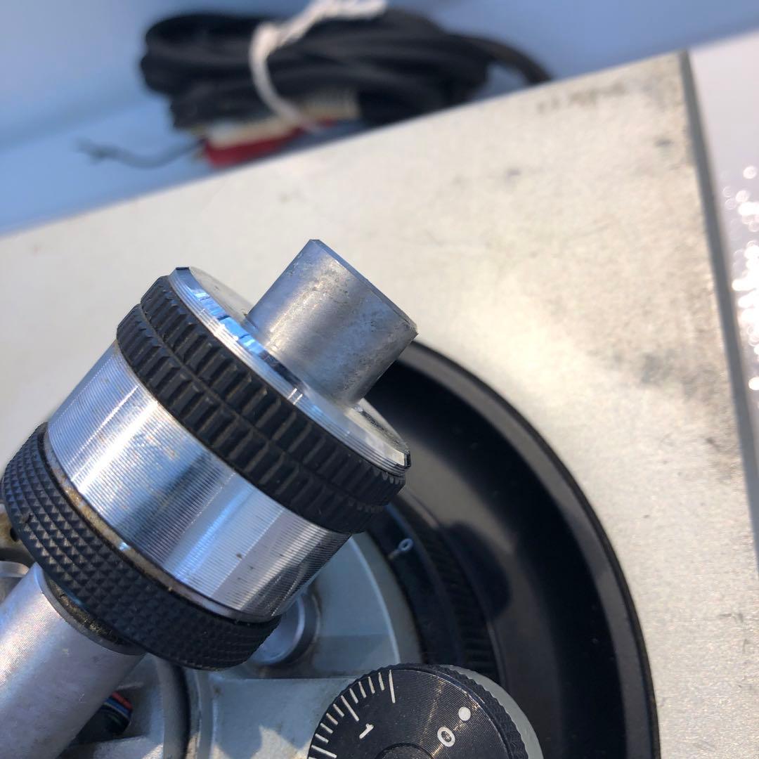 Technics SL-1200MK3Dターンテーブル 電源入りました