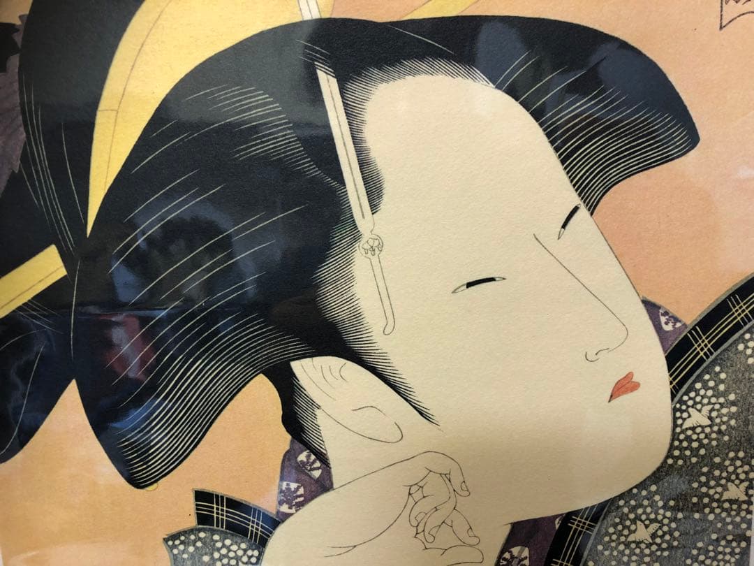 喜多川歌　美人絵　6枚