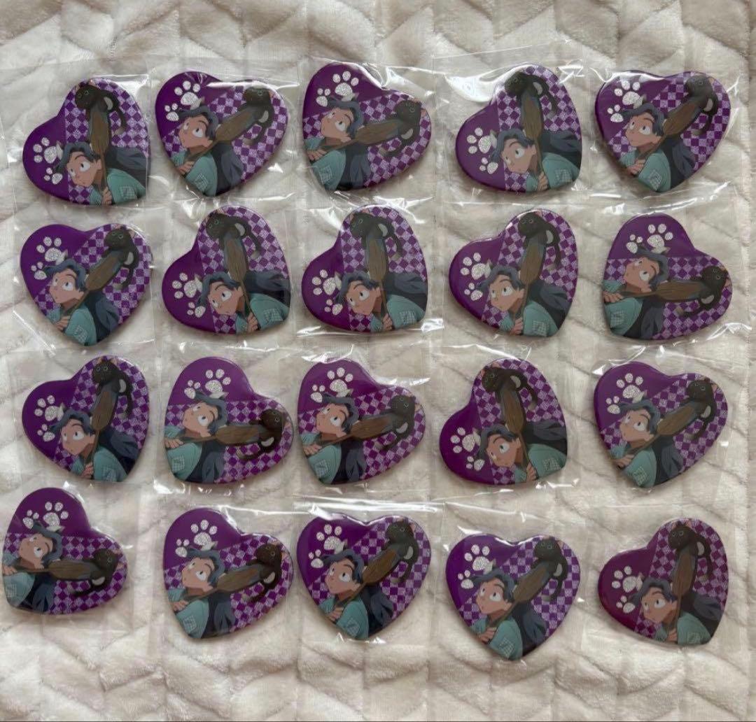 忍たま乱太郎　ナンジャタウン　ハート缶バッジ　綾部喜八郎