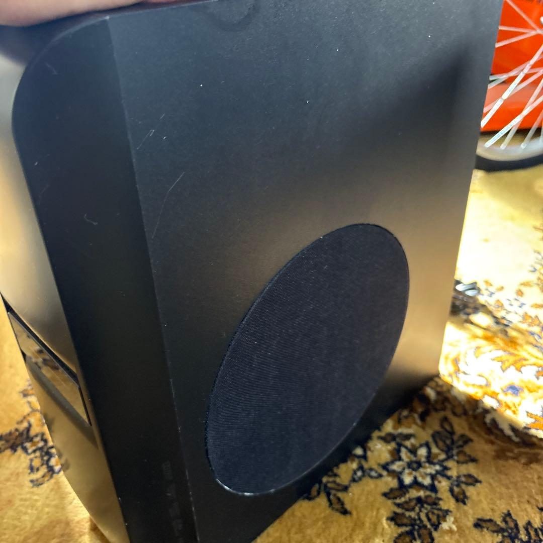 DENON DHT-S313 2組セット稼働品　サウンドバー リモコン1個