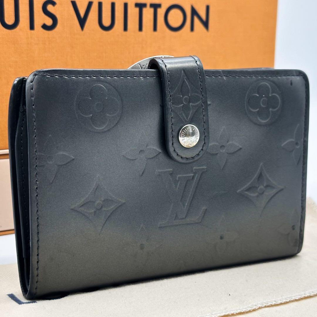 ルイヴィトン ポルトフォイユ ヴィエノワ ヴェルニ マット モノグラム がま口
