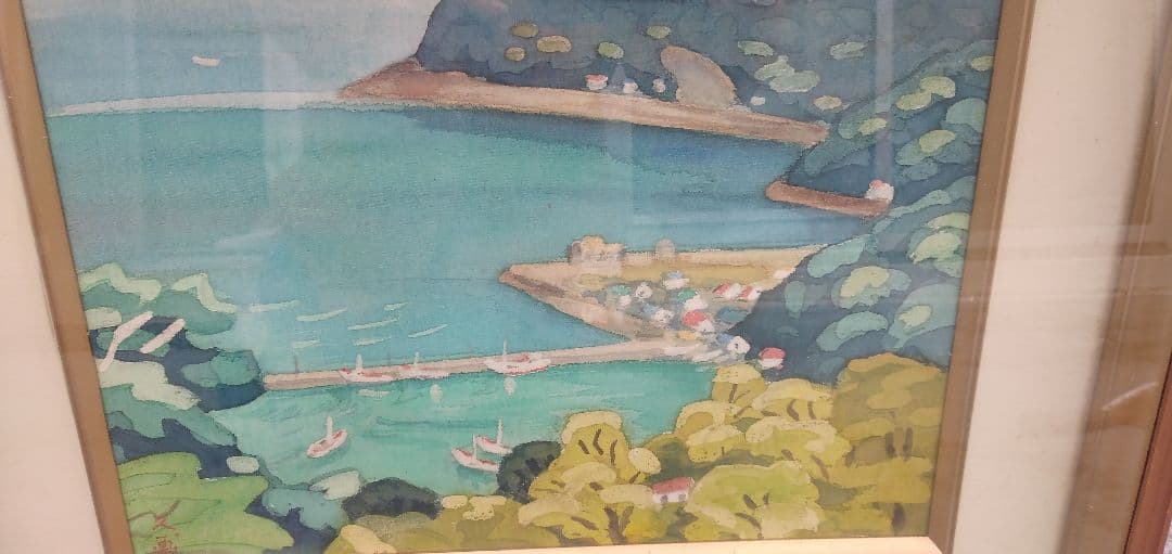 佐伯久の漁港です6号ですいい絵です