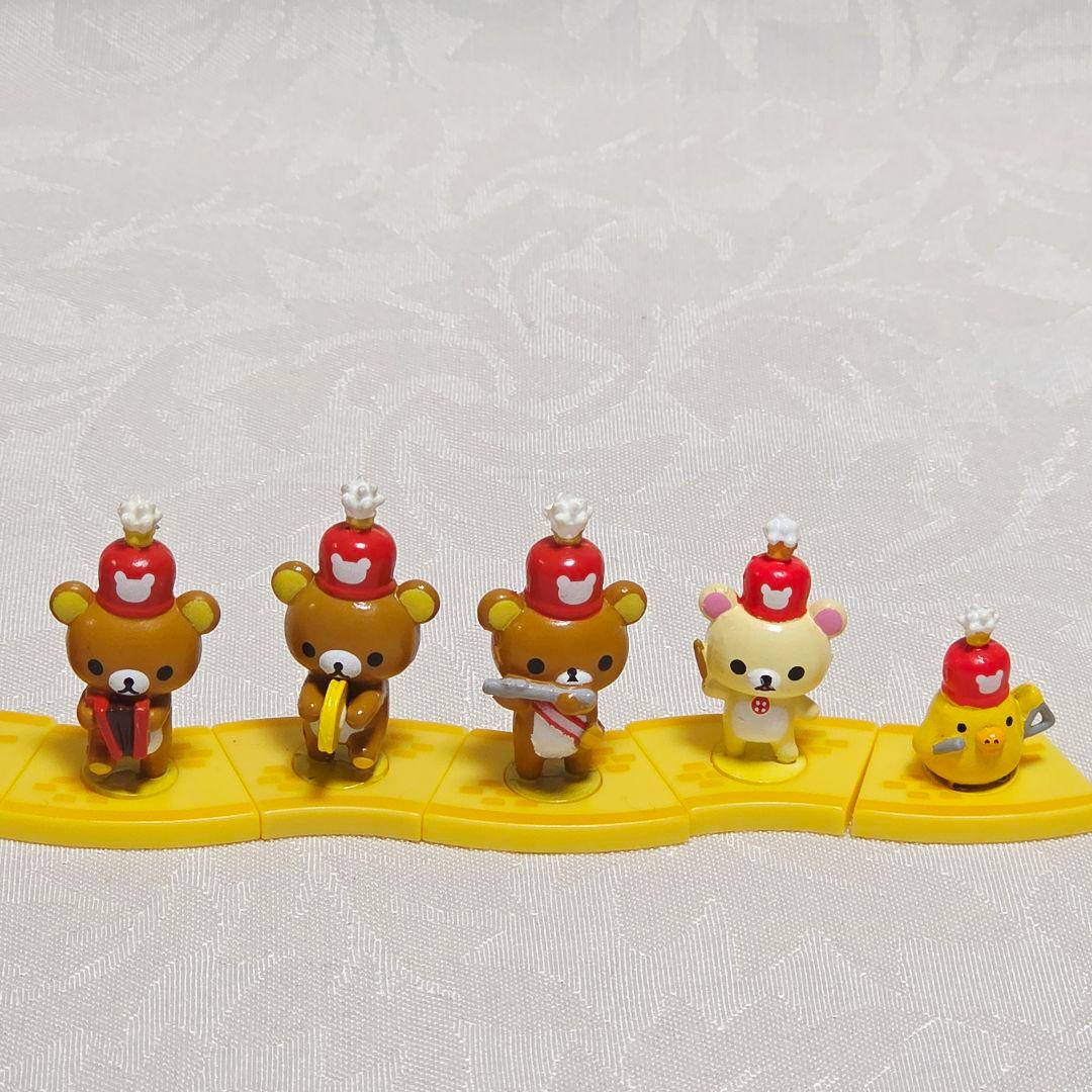リラックマ　10周年 メモリアルフィギュア　鼓笛隊　小皿