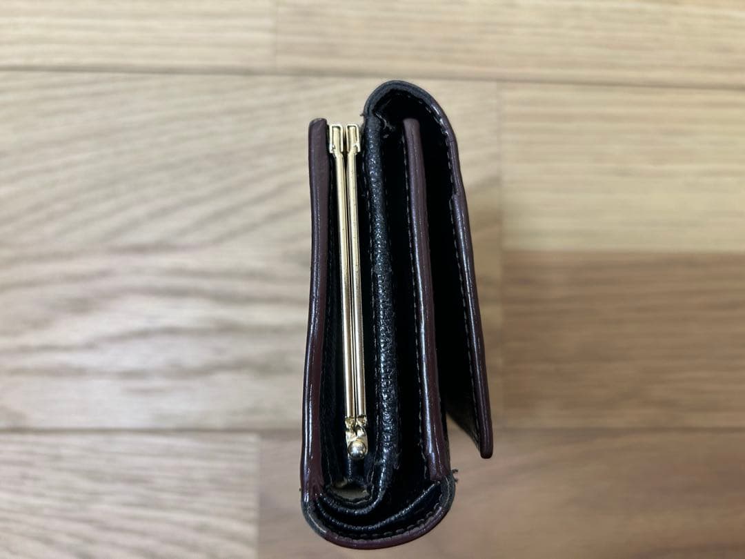 【ヴィヴィアン・ウエストウッド】黒 三つ折り財布