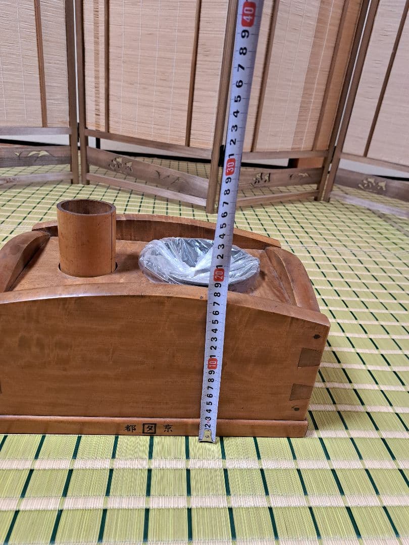 【希少】煙草盆茶道京都Old Japanese ashtray and vase