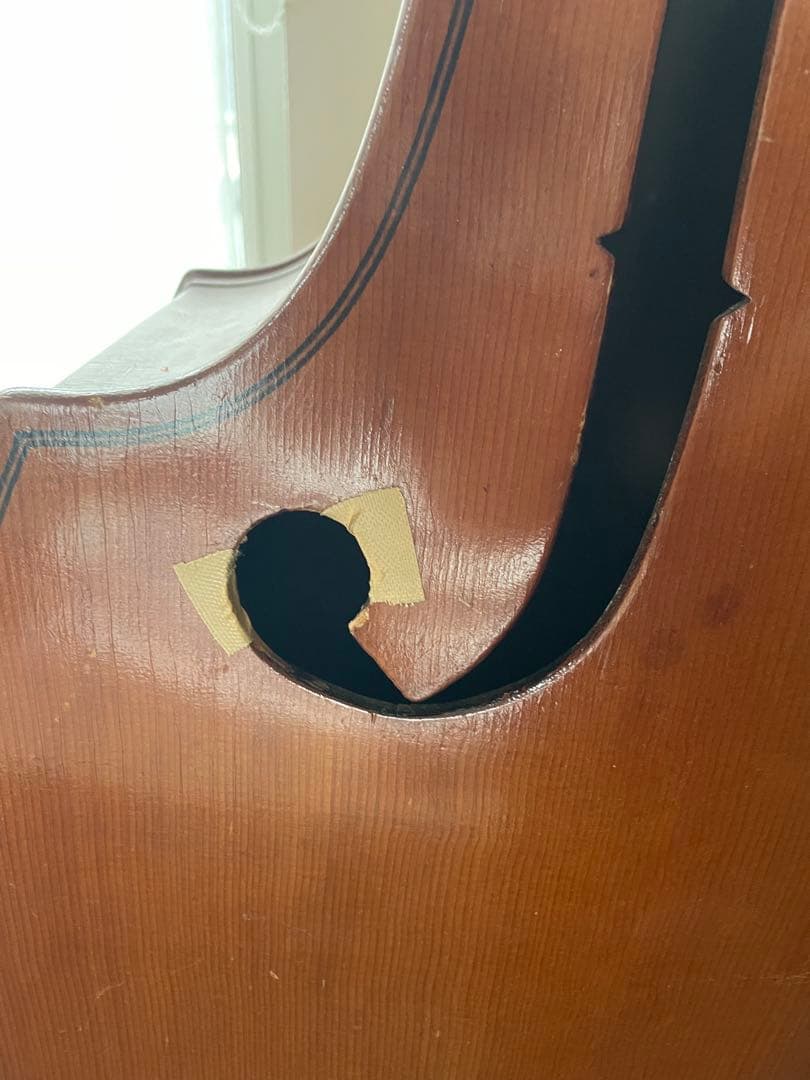 コントラバス 本体 木製 4弦