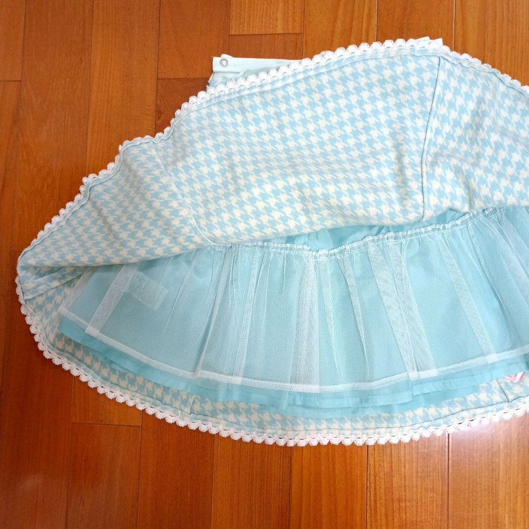 アンジェリックプリティ Angelic Pretty★スカート リボン 猫 刺繍