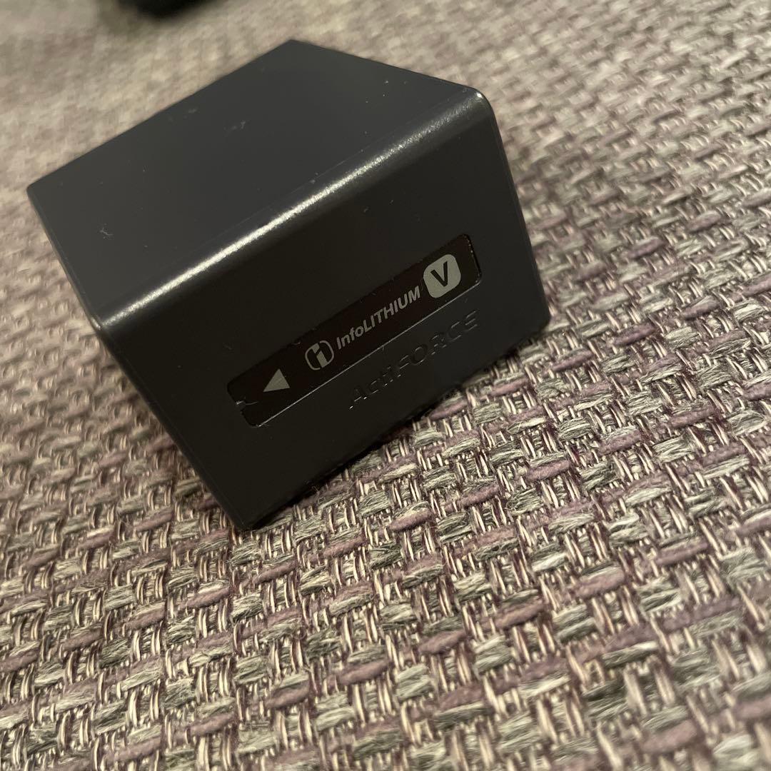 SONY ActiFORCE 充電器 バッテリー2個付き