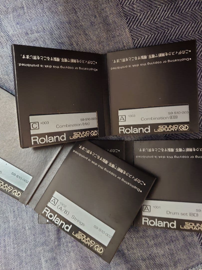 ローランドサウンドライブラリ音源 3点セット