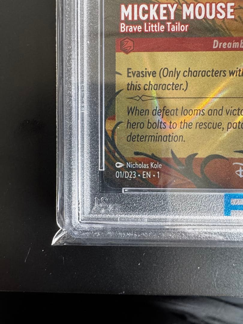 Disney ディズニー ロルカナ/ ミッキー D23 限定 / PSA10