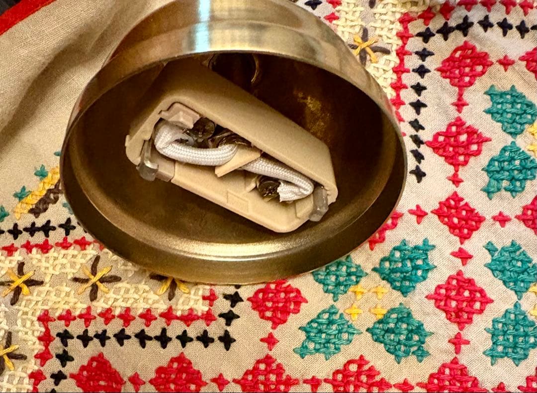 ◆希少レア◆新品未使用♡マニー♡プチメゾン ホーローシェード　コードペンダント付