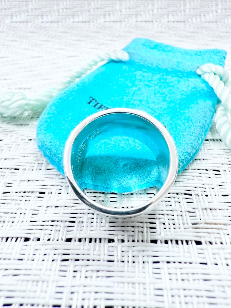 ティファニー　アトラス　ワイド　指輪　リング　16号　研磨仕上済美品 925