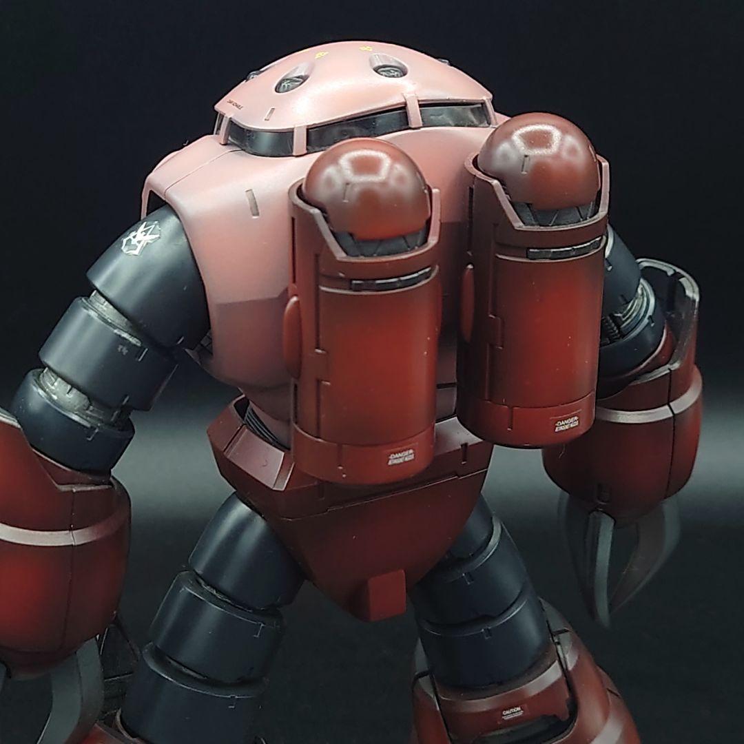 MG 1/100　シャア専用ズゴック　全塗装完成品　ガンプラ