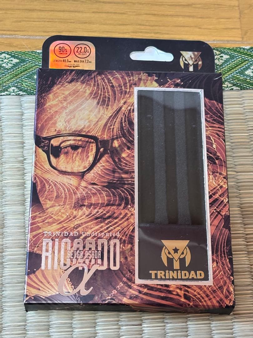 TRINIDAD Ricardo α‬ 浅田斉吾モデル ダーツ 22g 90mm