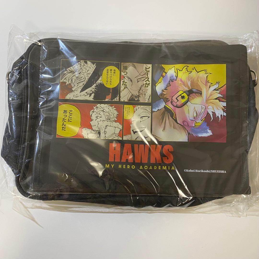 ヒロアカ　魅せ窓☆ショルダーバッグ　（特製アクリルチャーム付き）　ホークス