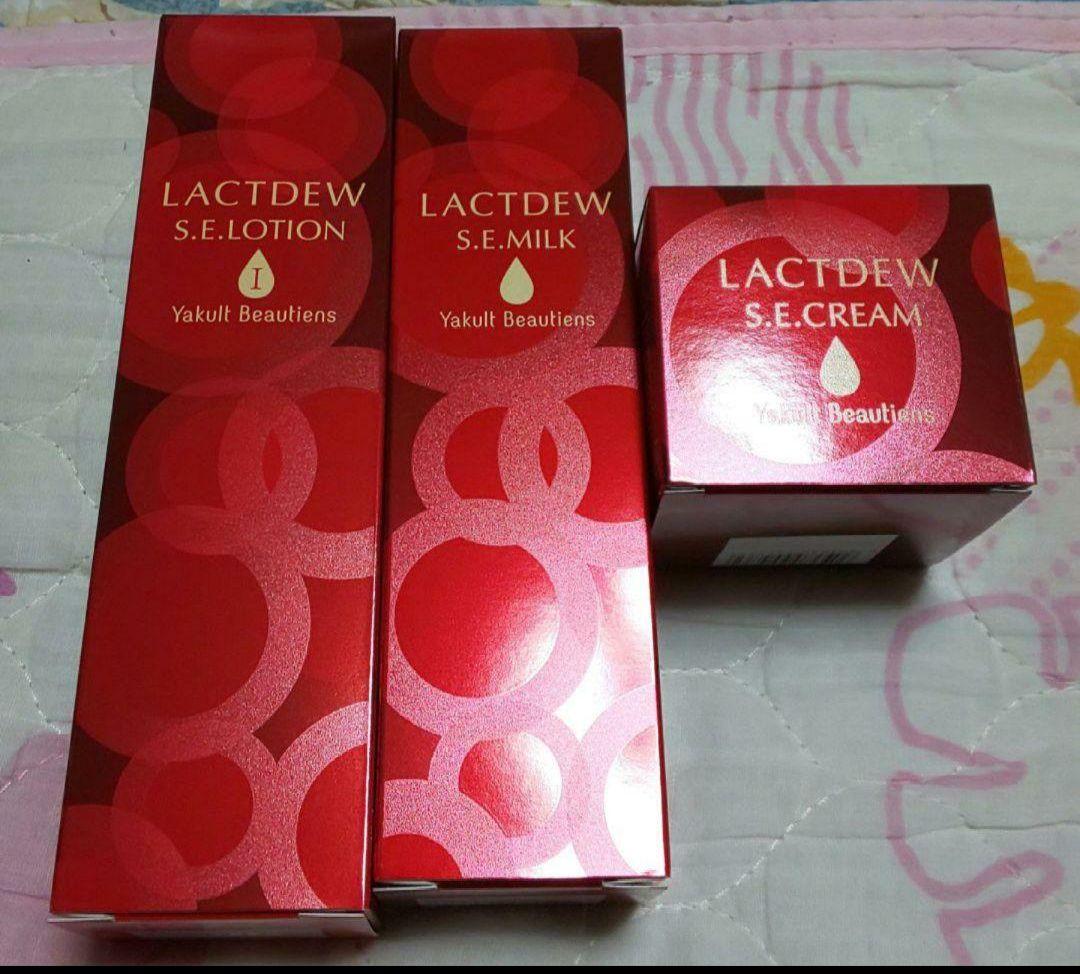 ヤクルト化粧品◆ラクトデュウ／化粧水＋乳液＋保湿クリーム ３点セット
