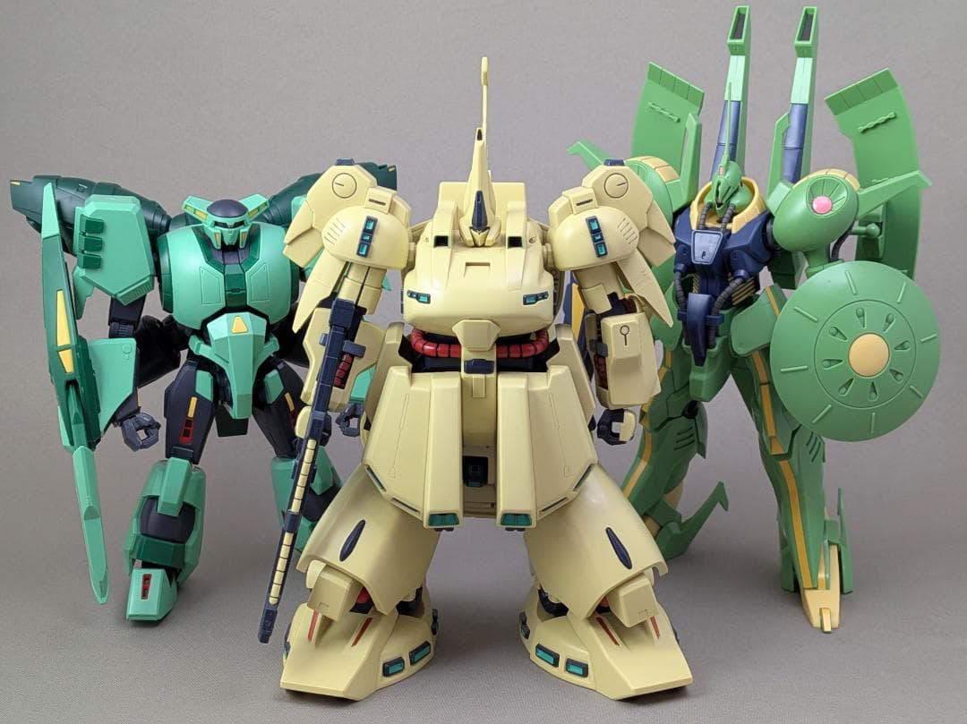 HGUC ジオ パラスアテネ ボリノークサマーン 組立済セット