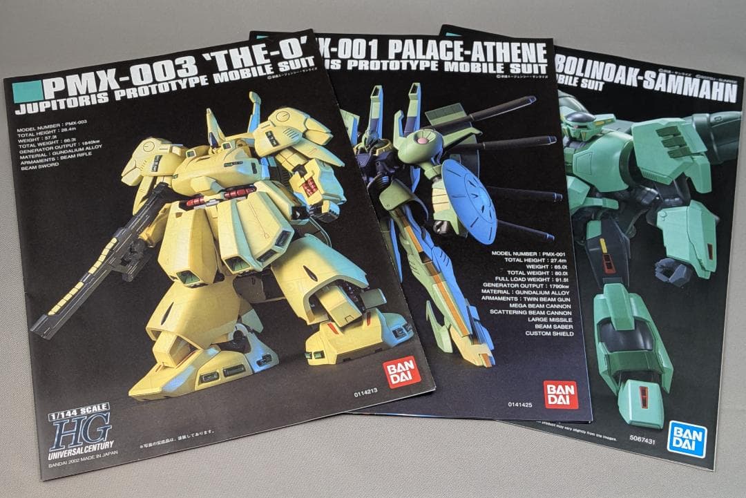 HGUC ジオ パラスアテネ ボリノークサマーン 組立済セット