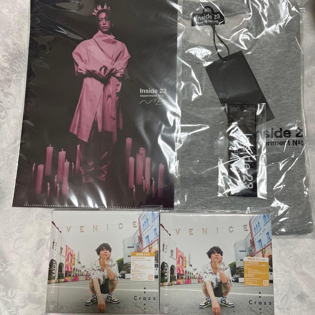 新品　3点　KAT-TUN 亀梨和也　スウェット　Inside 23 Cross
