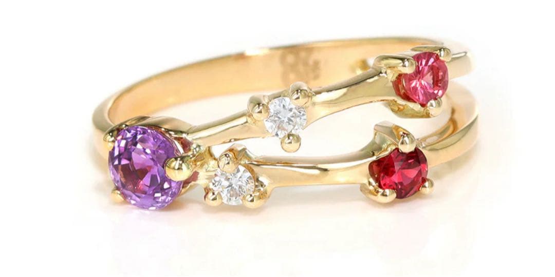 ビズー　桜　リング　bizoux studio28 sakura D01 12号