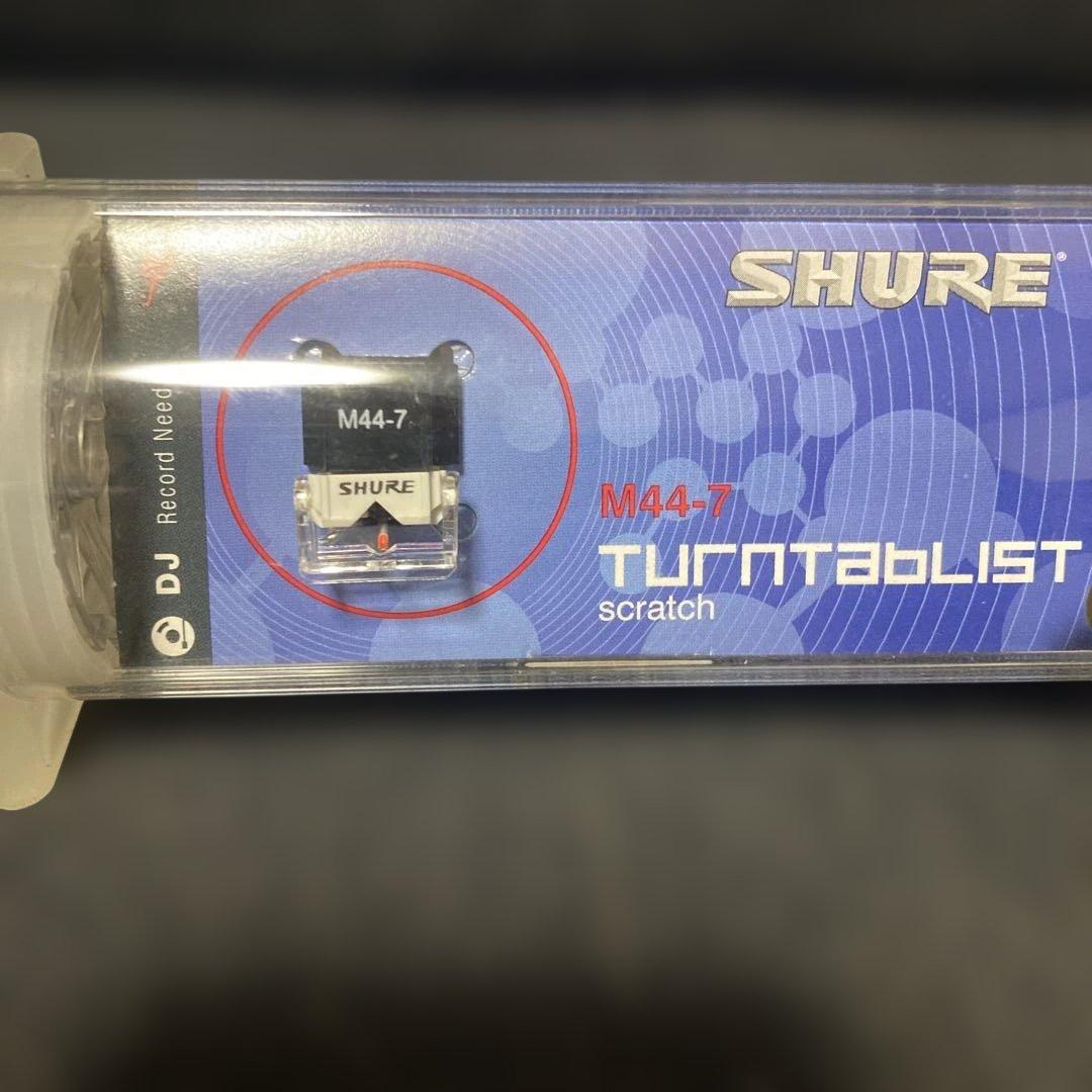 最終価格！②美品！開封済みの未使用品！ SHURE M44-7 カートリッジ
