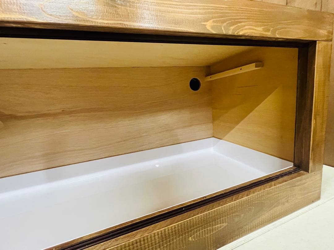 大型　1500×450×450 木製ケージ　小動物、爬虫類用 新品・未使用品