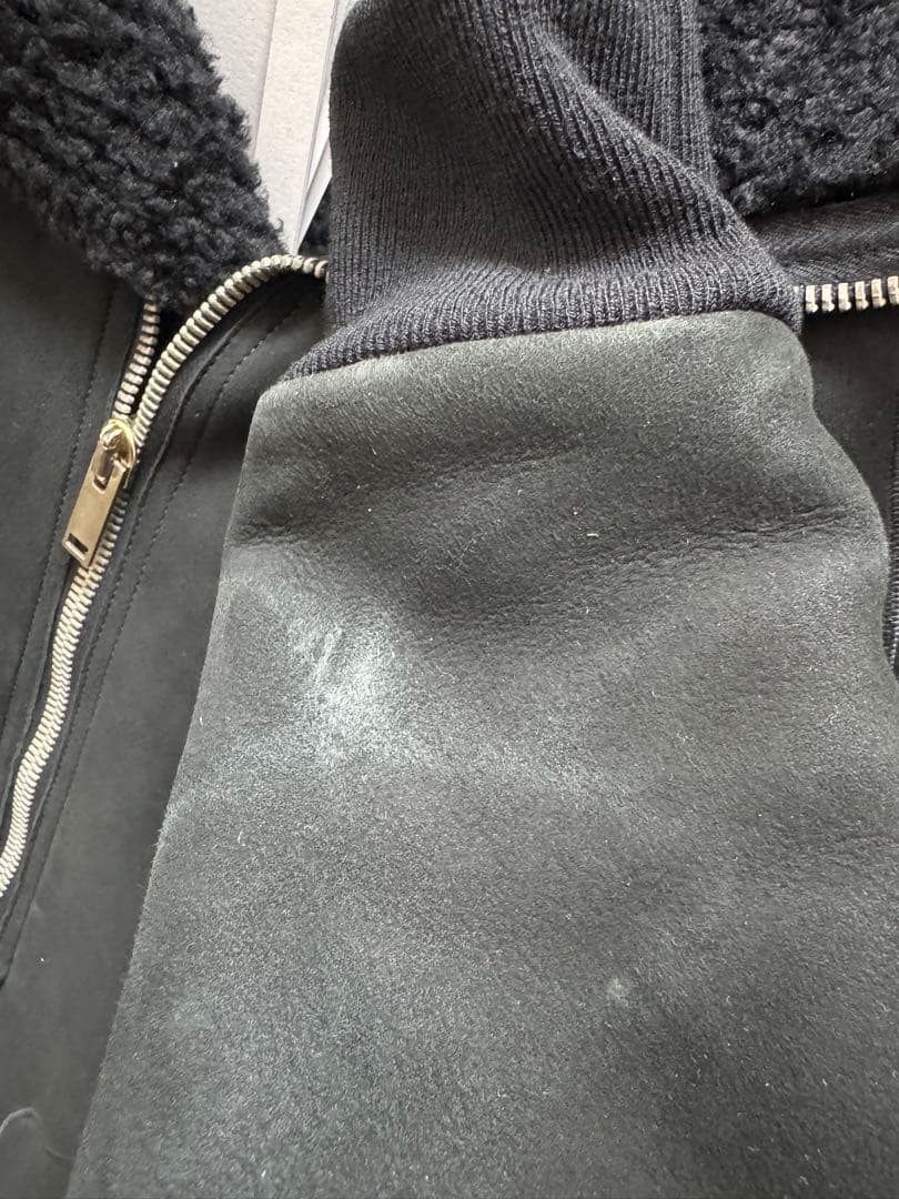 R*C様 【希少】Rick Owens シアリングジャケット PLINTH レザ