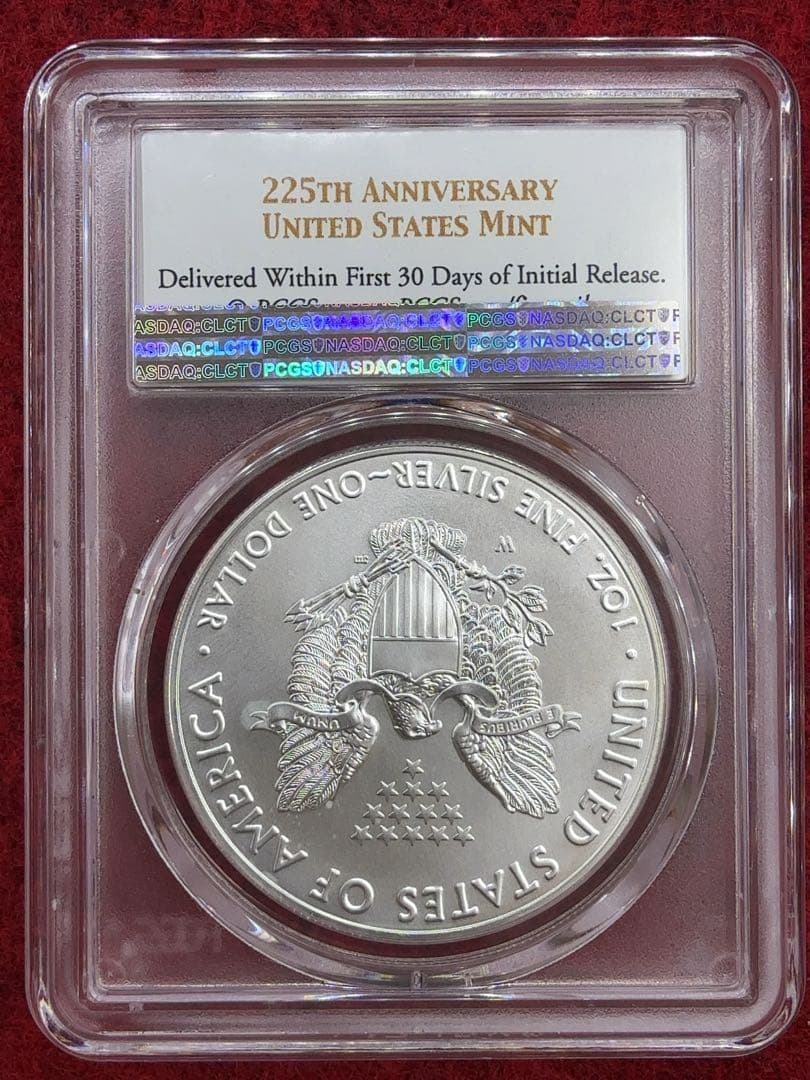 く*ん様 値下げ 2017年シルバーイーグル PCGS SP70 Burnish