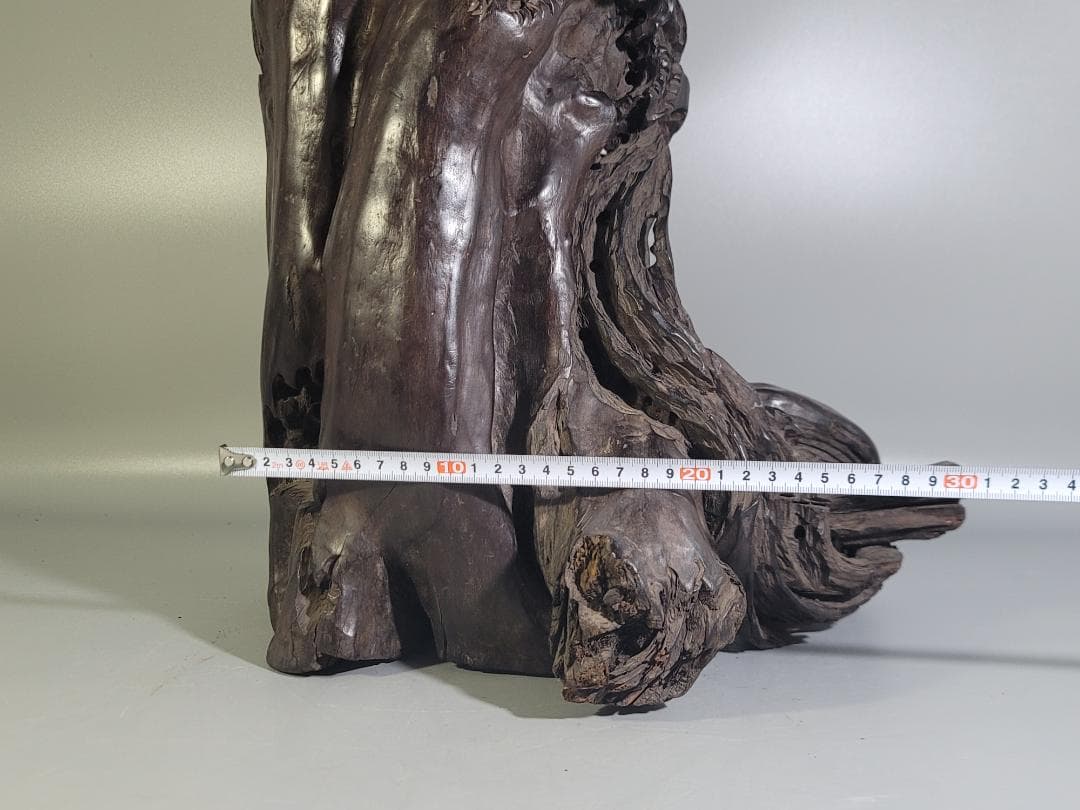 中国美術 龍眼木 彫刻 羅漢 置物 DT375