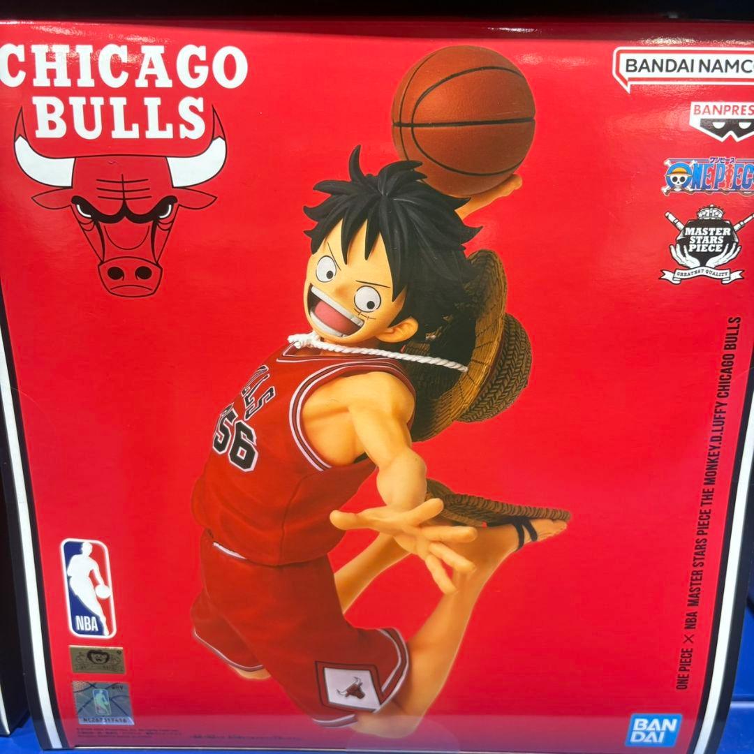 ワンピースベースショップ　NBA ブルズ　ルフィ　フィギュア