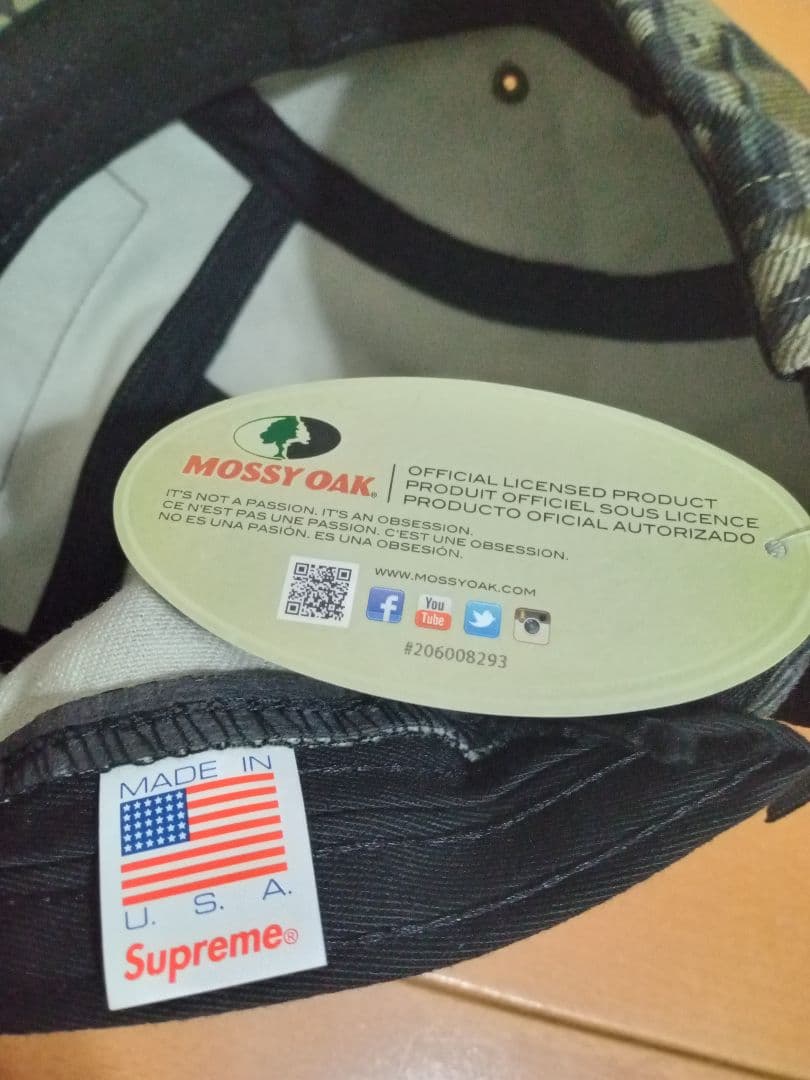 新品 Supreme Camp Capモッシーオーク リアルツリー キャップ