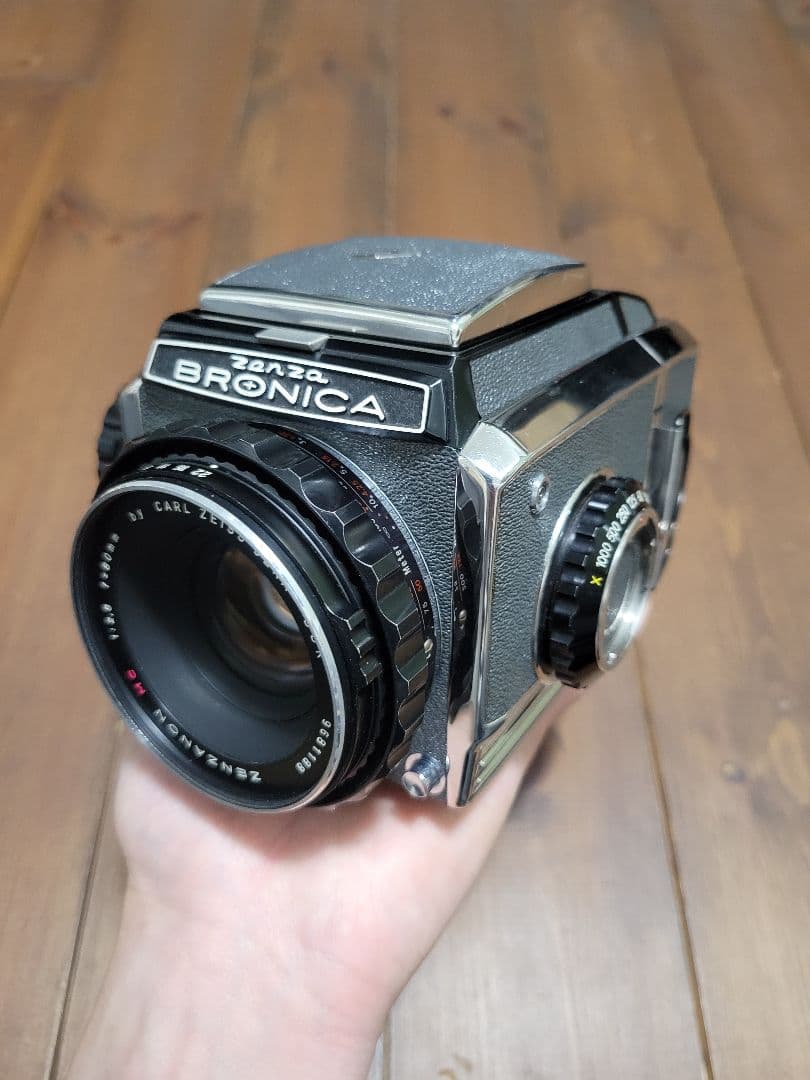 Zenza Bronica S2 レンズ3本 フィルムパック×2セット